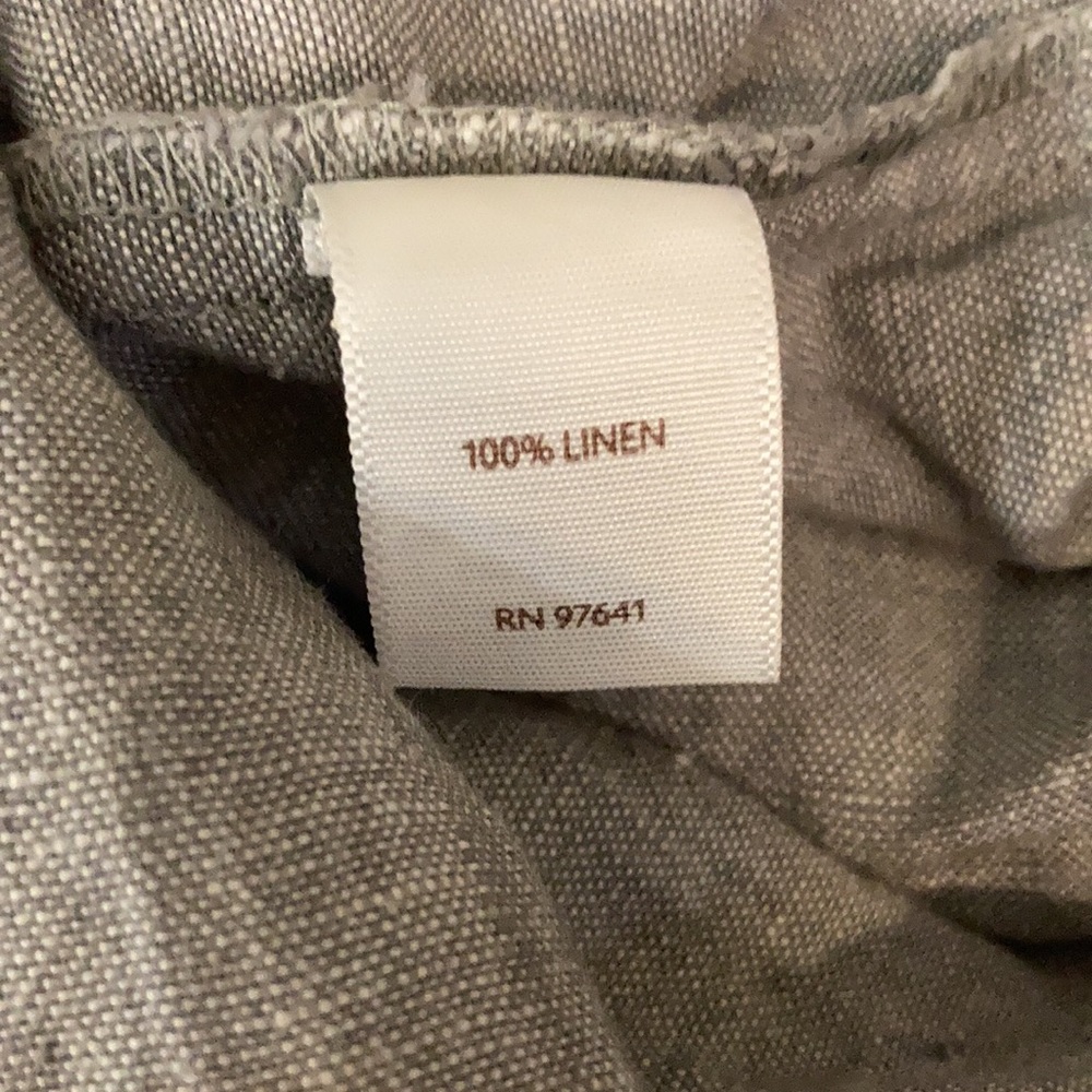 J. JILL Love Linen lady Ankle Capri Linen - Picture 5 of 10